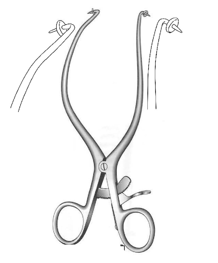 Sharp Gelpi Retractor Self-Locking - Eickemeyer Veterinary Technology